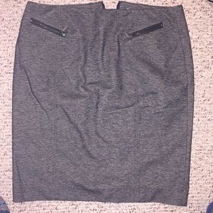 Classiques Entiee Grey Pencil Skirt